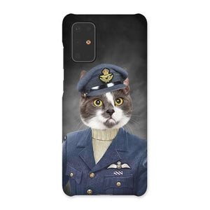 The Royal Airforce Pilot: Custom Pet Phone Case - Paw & Glory - Dog Portraits - Pet Portraits