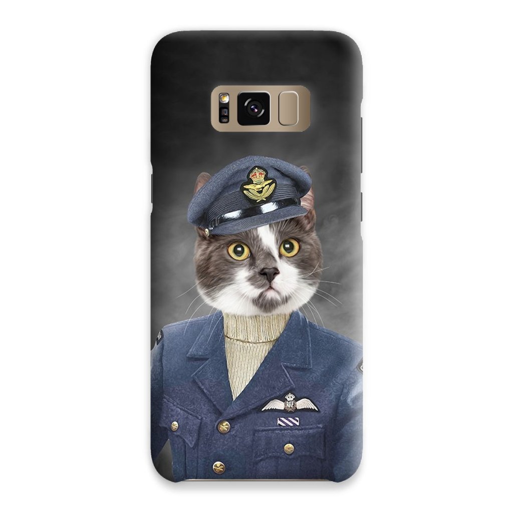 Pet Portraits | The Royal Airforce Pilot: Custom Pet Phone Case | Paw & Glory