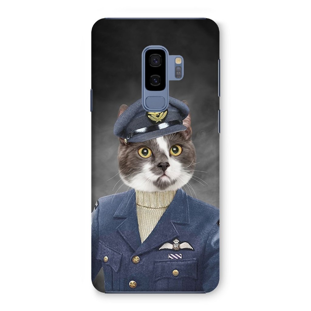 The Royal Airforce Pilot: Custom Pet Phone Case - Paw & Glory - Dog Portraits - Pet Portraits