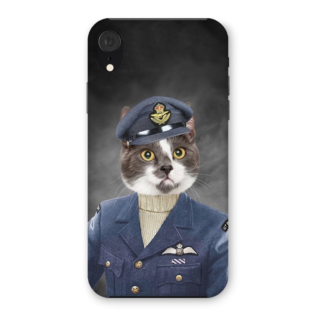 Pet Portraits | The Royal Airforce Pilot: Custom Pet Phone Case | Paw & Glory