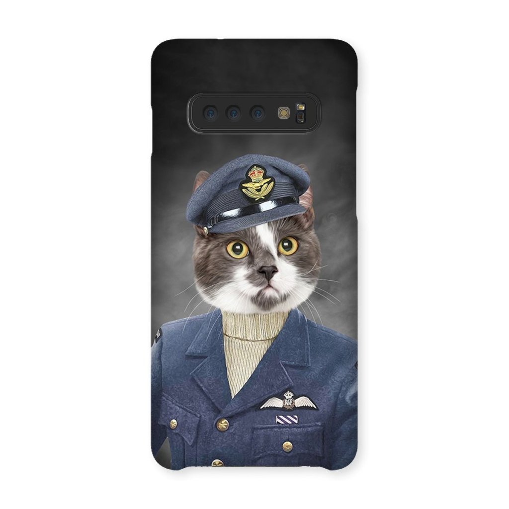 Pet Portraits | The Royal Airforce Pilot: Custom Pet Phone Case | Paw & Glory
