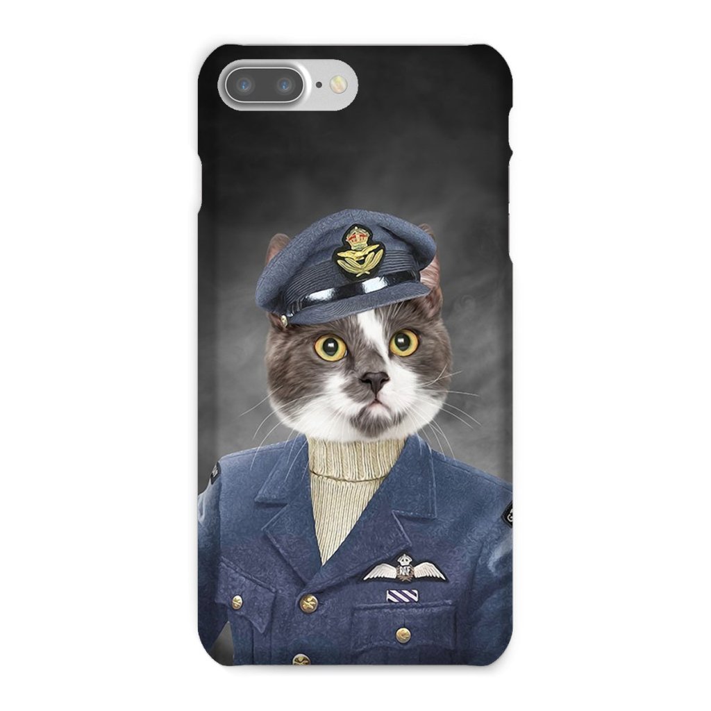 Pet Portraits | The Royal Airforce Pilot: Custom Pet Phone Case | Paw & Glory