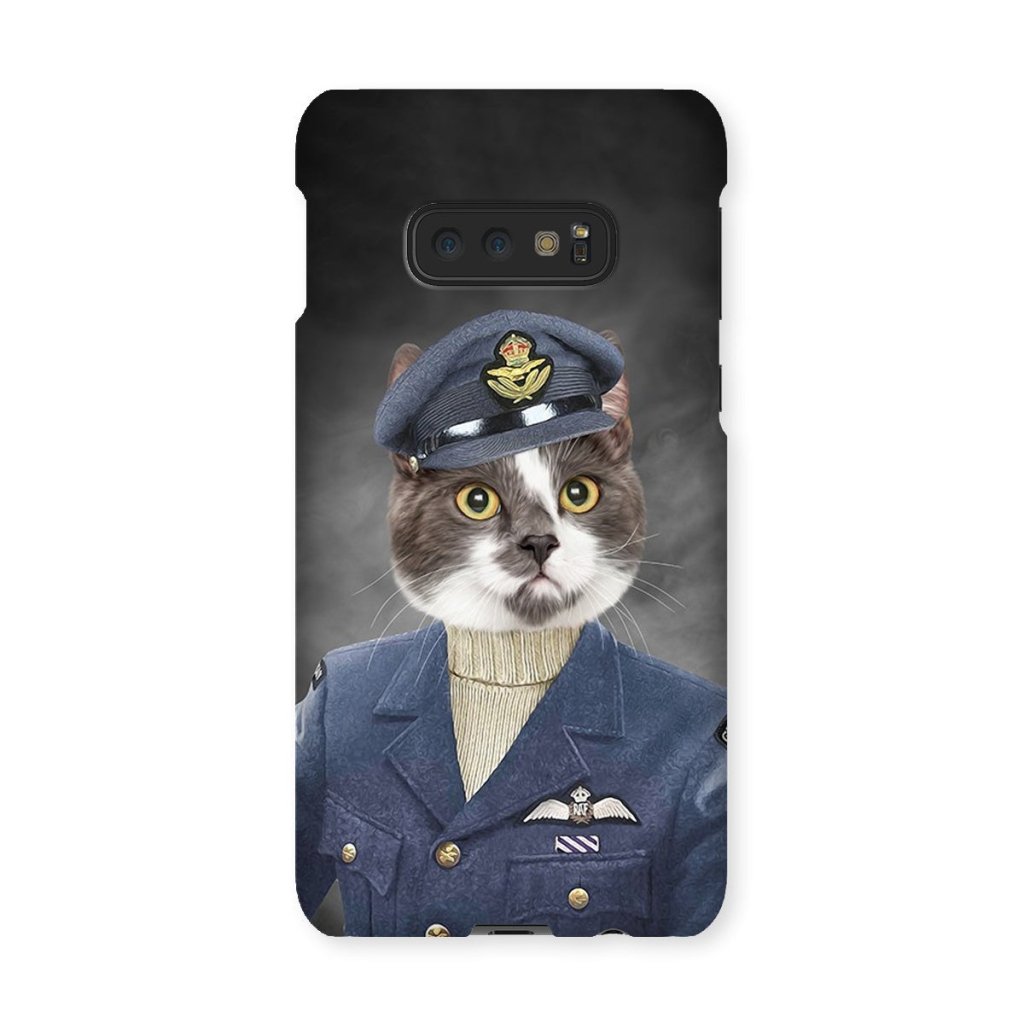 Pet Portraits | The Royal Airforce Pilot: Custom Pet Phone Case | Paw & Glory