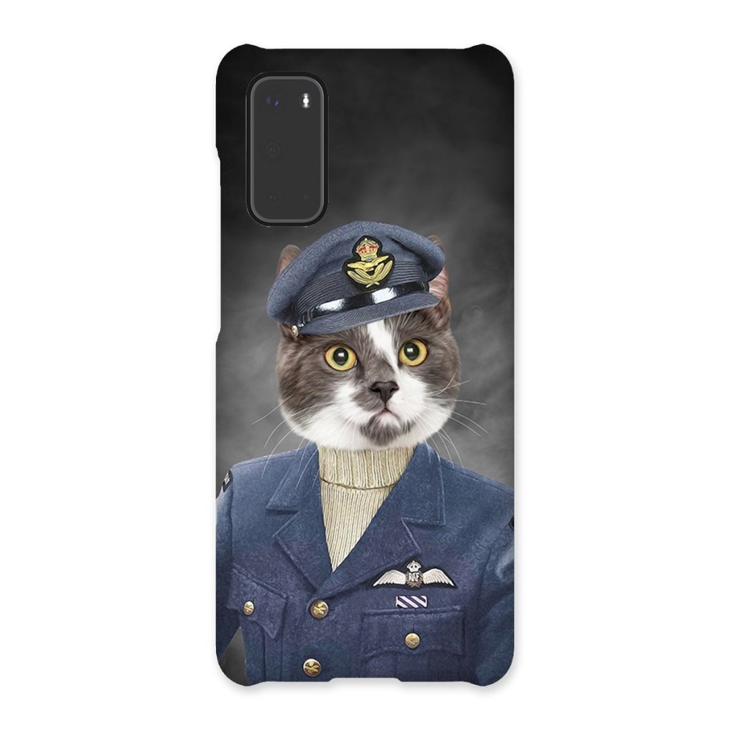The Royal Airforce Pilot: Custom Pet Phone Case - Paw & Glory - Dog Portraits - Pet Portraits