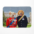 The Royal Dukes: Custom Pet Blanket