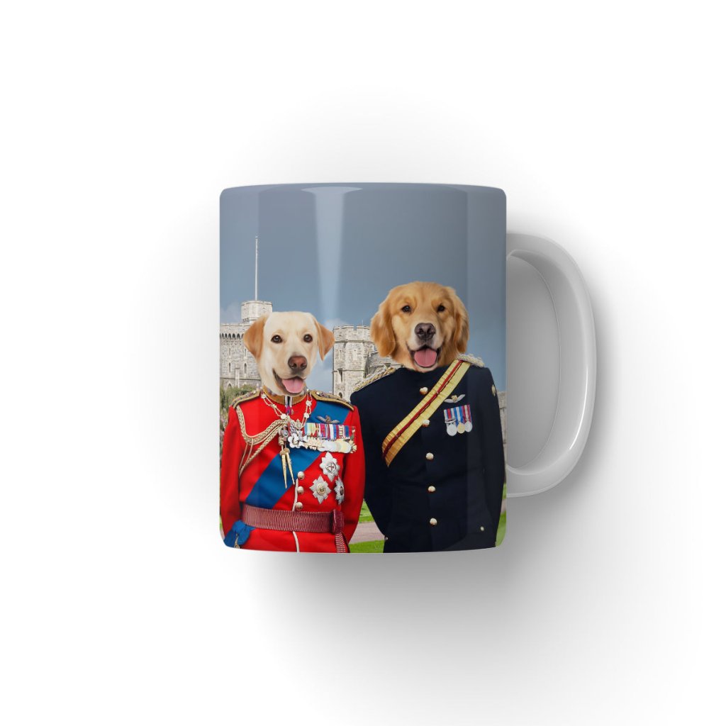 Pet Portraits | The Royal Dukes: Custom Pet Coffee Mug | Paw & Glory