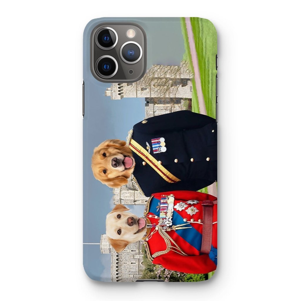Pet Portraits | The Royal Dukes: Custom Pet Phone Case | Paw & Glory