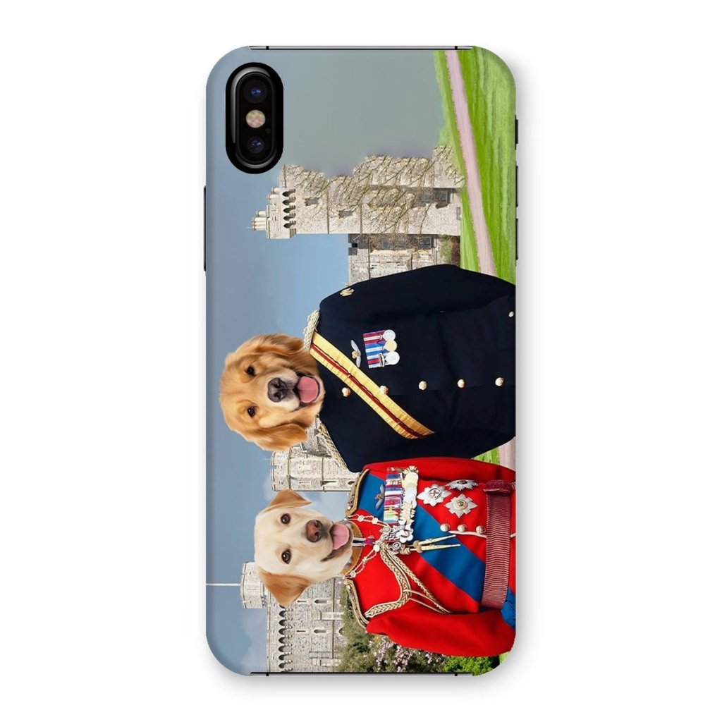 Pet Portraits | The Royal Dukes: Custom Pet Phone Case | Paw & Glory