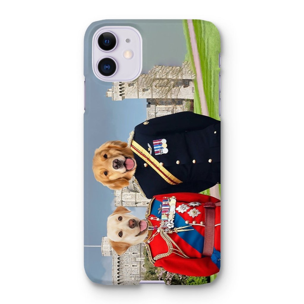 Pet Portraits | The Royal Dukes: Custom Pet Phone Case | Paw & Glory
