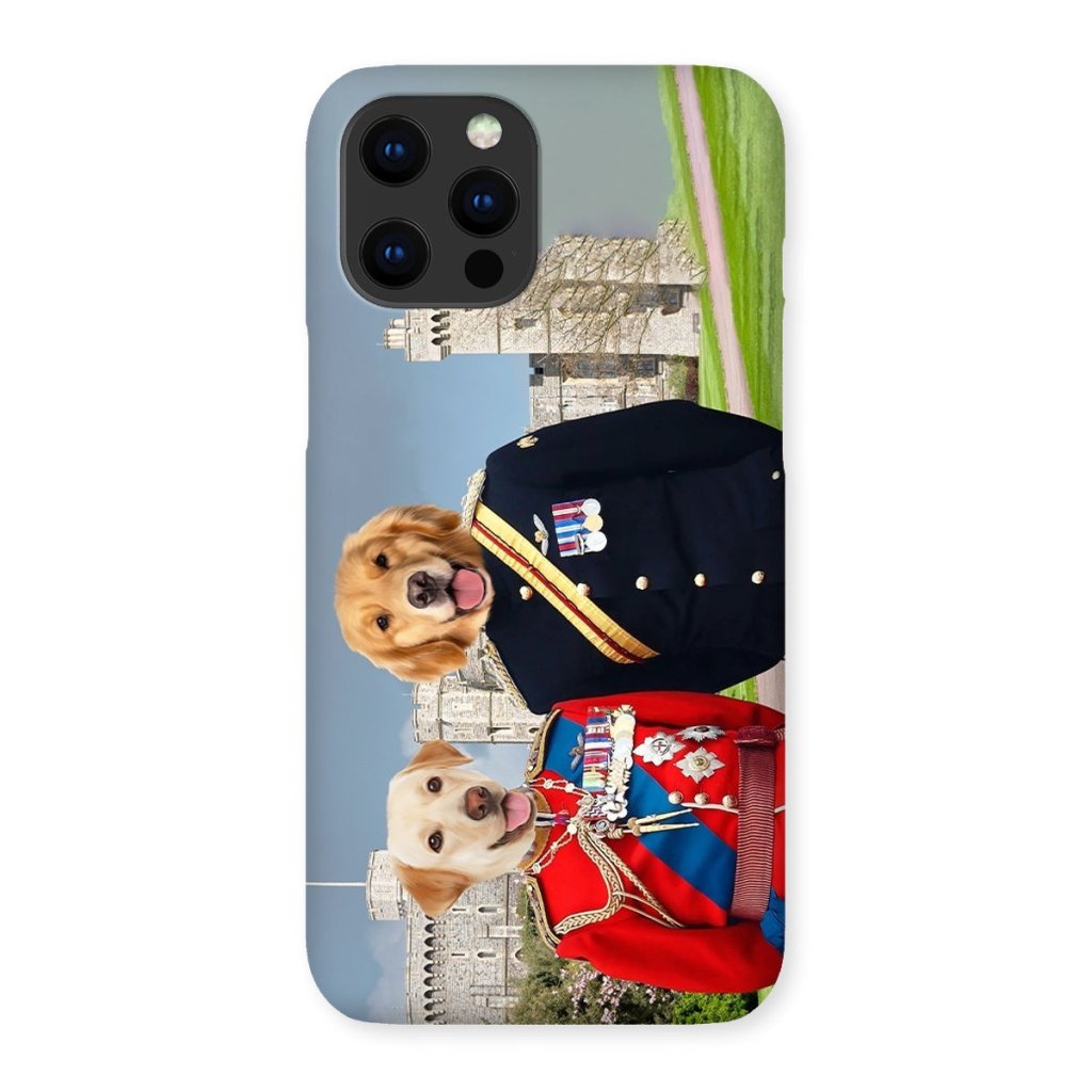 Pet Portraits | The Royal Dukes: Custom Pet Phone Case | Paw & Glory