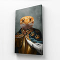 The Royal Knight: Animal Art Canvas