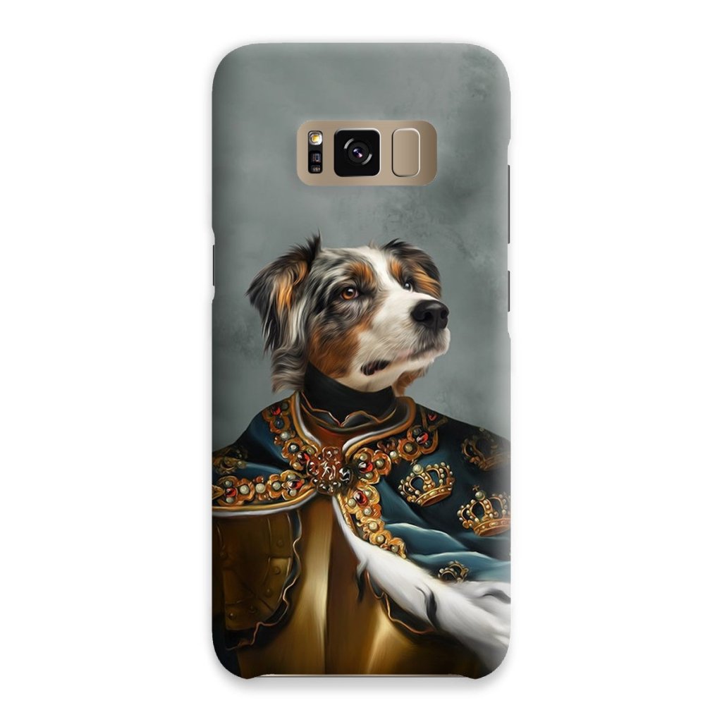 The Royal Knight: Custom Pet Phone Case | royal pet portrait | Paw & Glory