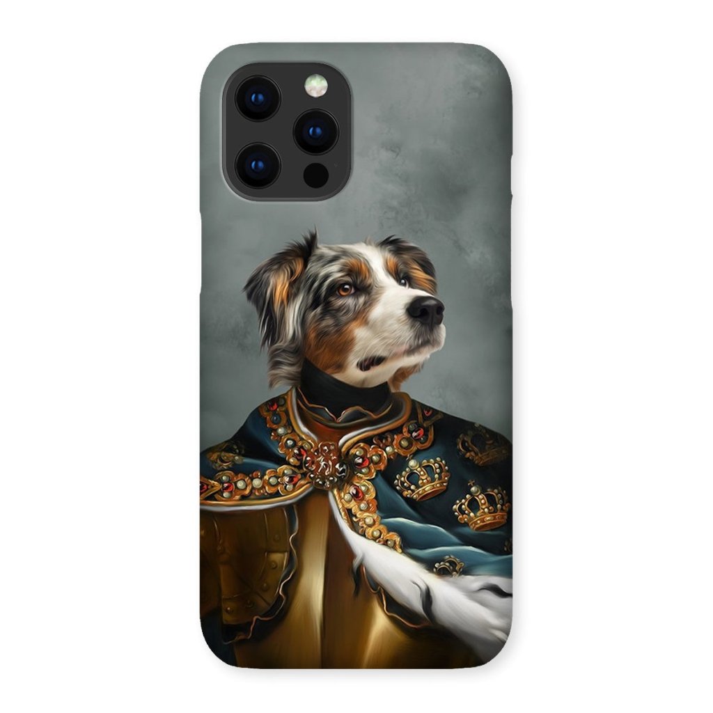 The Royal Knight: Custom Pet Phone Case | royal pet portrait | Paw & Glory