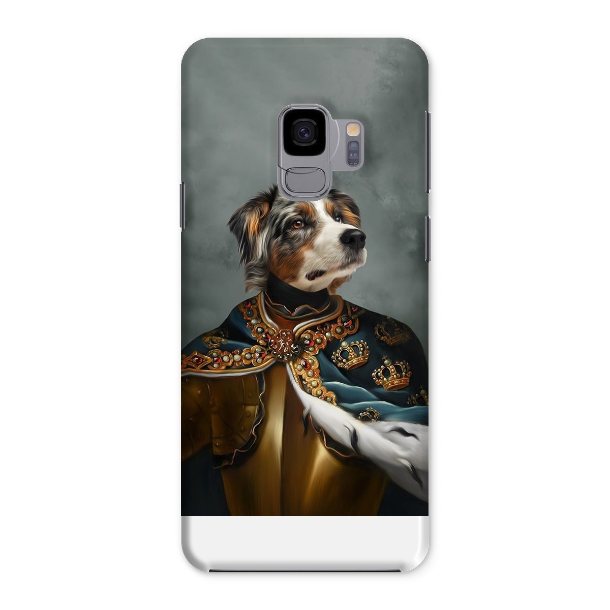 The Royal Knight: Custom Pet Phone Case | royal pet portrait | Paw & Glory
