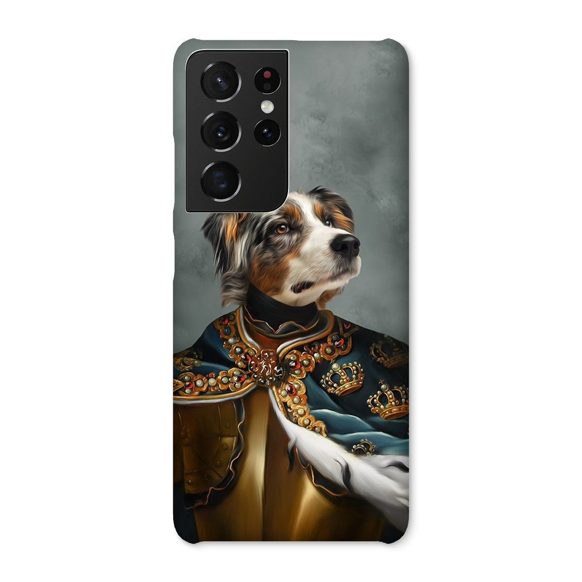 Pet Portraits | The Royal Knight: Custom Pet Phone Case | Paw & Glory