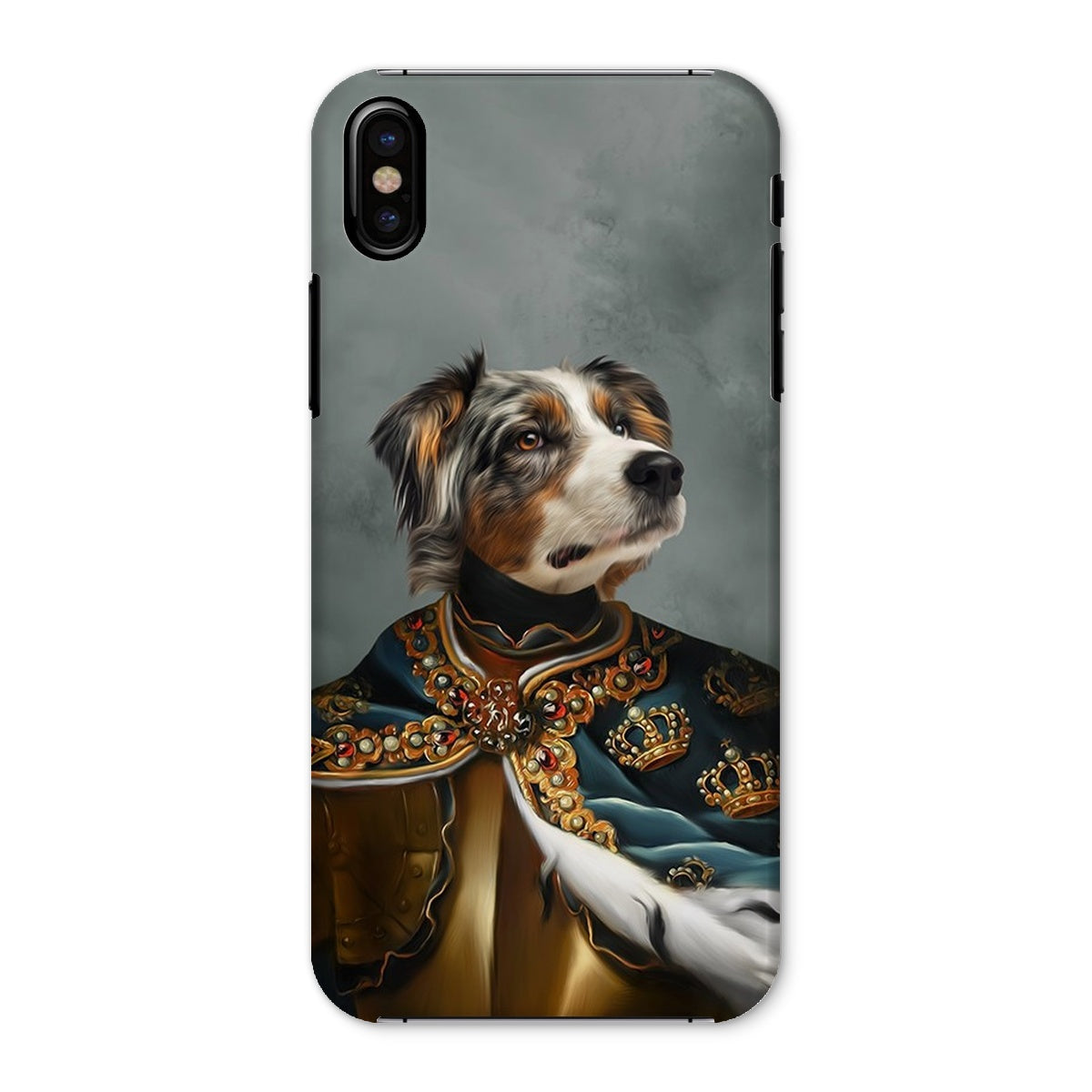 Pet Portraits | The Royal Knight: Custom Pet Phone Case | Paw & Glory