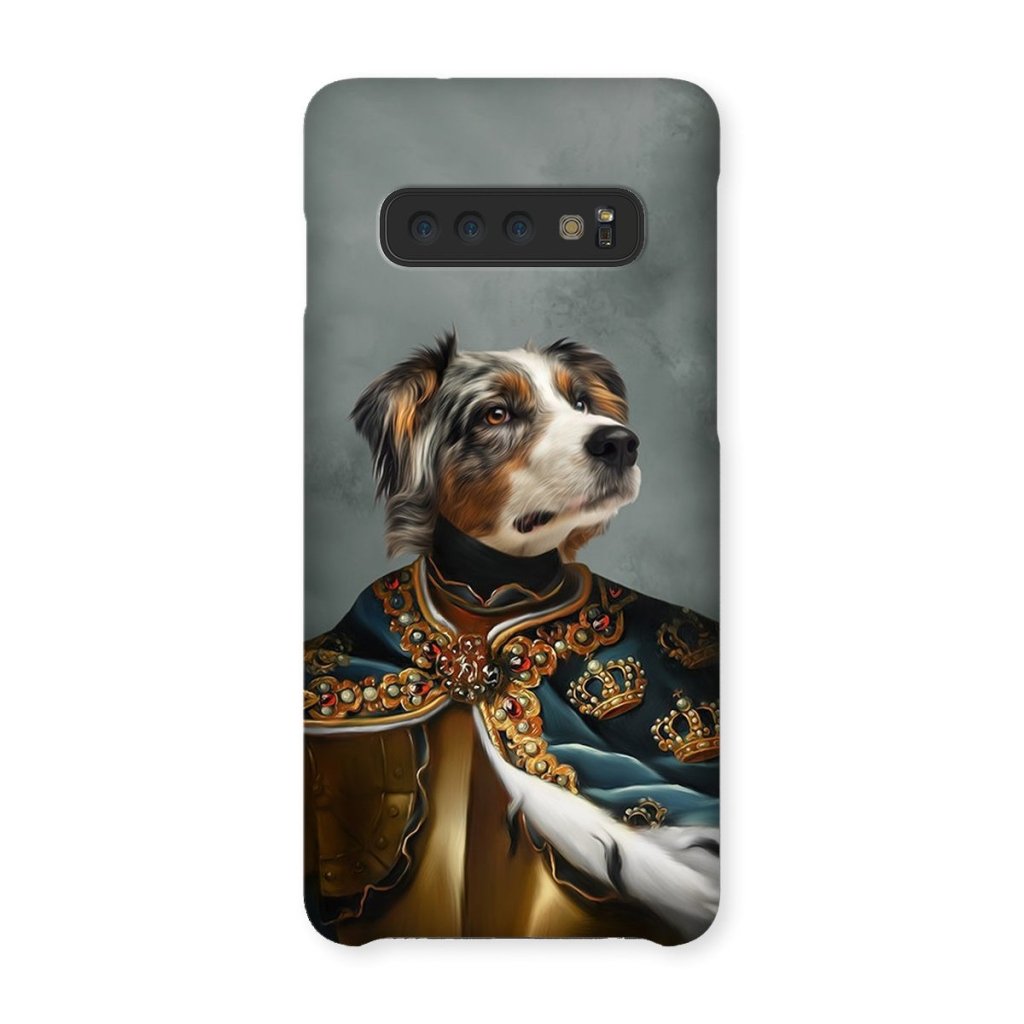 The Royal Knight: Custom Pet Phone Case | royal pet portrait | Paw & Glory