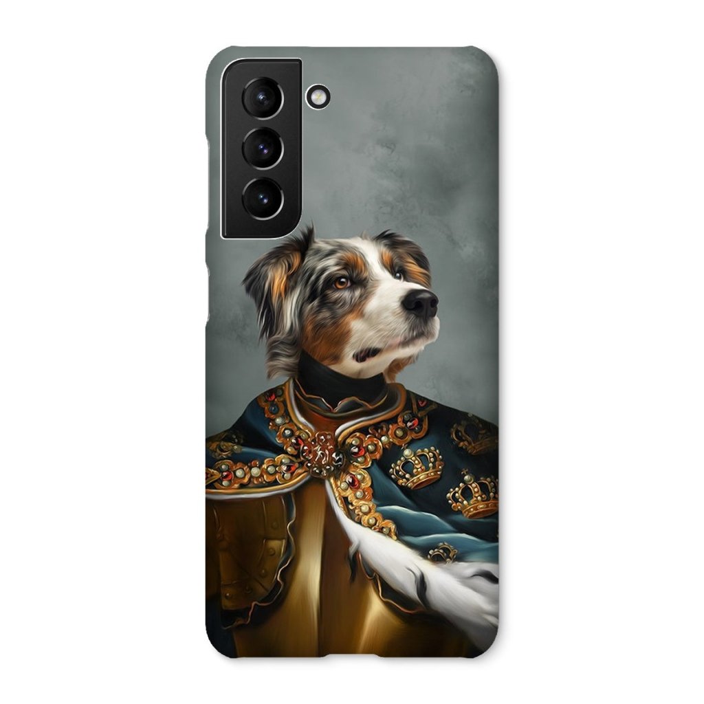 The Royal Knight: Custom Pet Phone Case | royal pet portrait | Paw & Glory