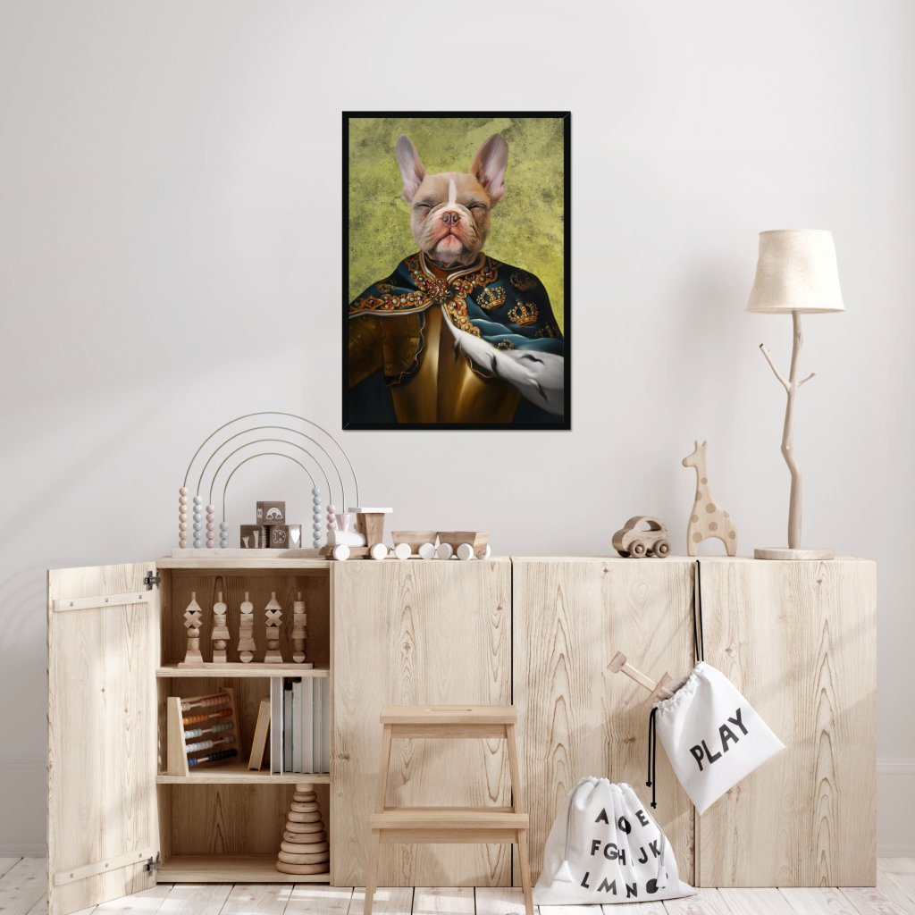 Pet Portraits | The Royal Knight: Custom Pet Portrait | Paw & Glory