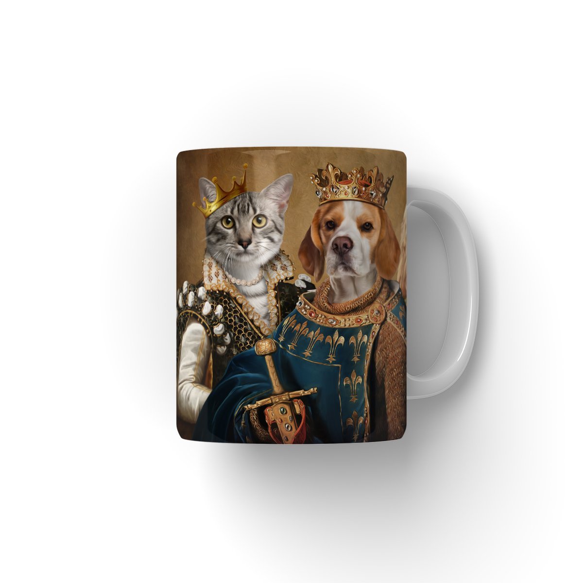 Pet Portraits | The Royals: Custom Pet Coffee Mug | Paw & Glory