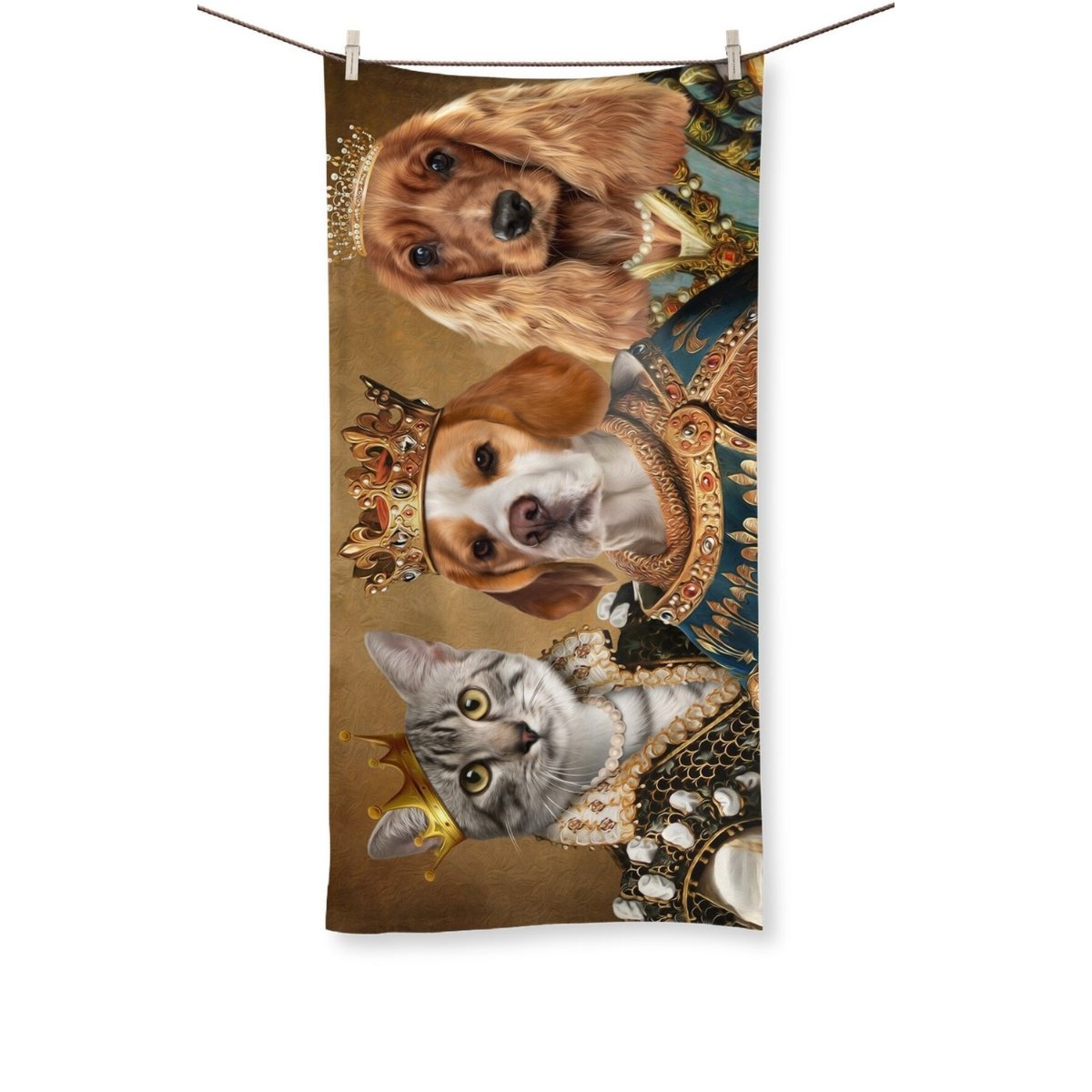 The Royals: Custom Pet Towel | Paw & Glory