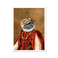 The Ruby Queen: Animal Art Poster