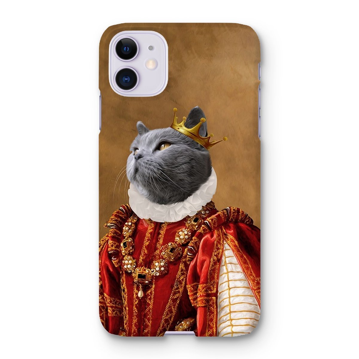 Pet Portraits | The Ruby Queen: Custom Pet Phone Case | Paw & Glory