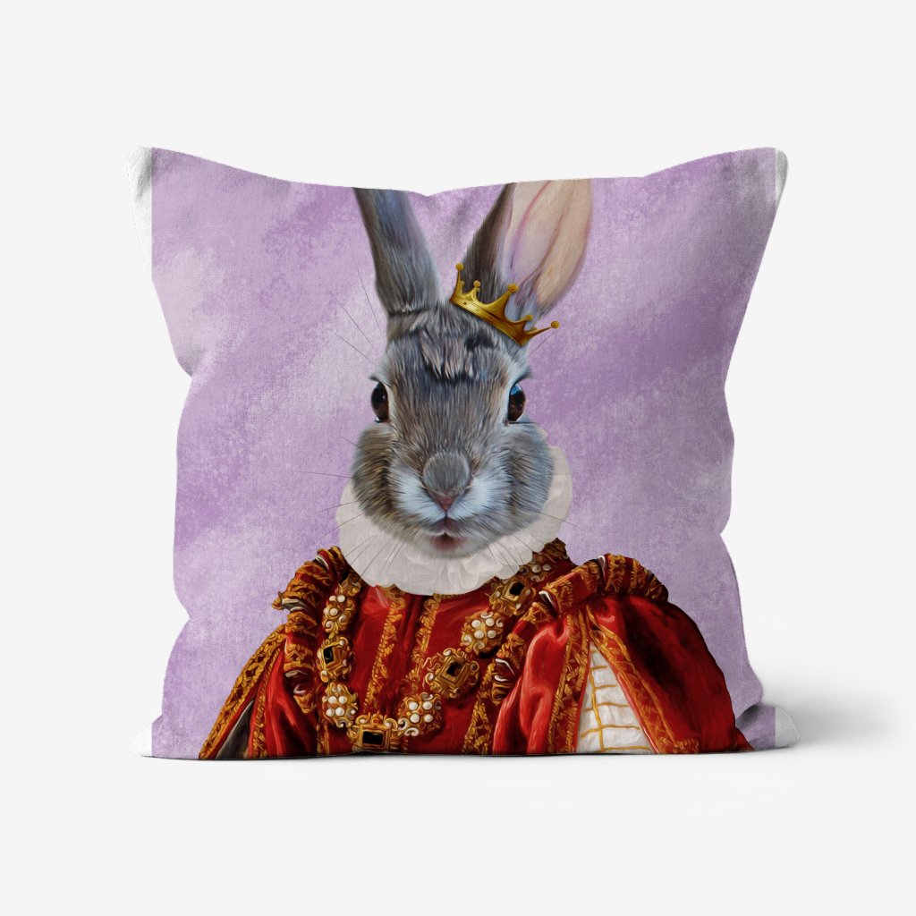 Pet Portraits | The Ruby Queen: Custom Pet Pillow | Paw & Glory