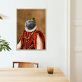 The Ruby Queen: Custom Pet Portrait