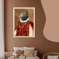 The Ruby Queen: Custom Pet Poster