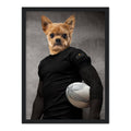 The Rugby Player: Custom Pet Portrait