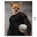 The Rugby Player: Custom Pet Puzzle