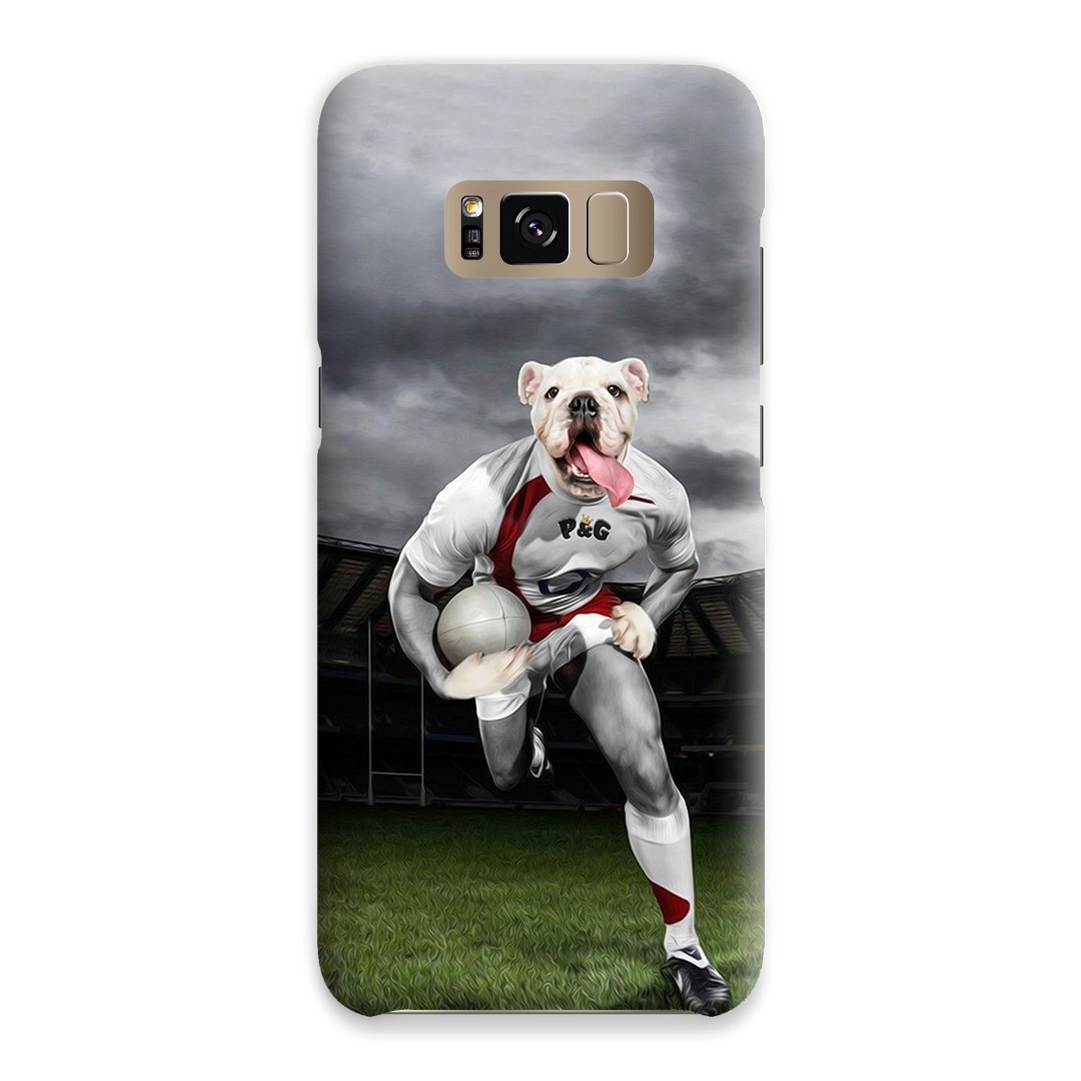 Pet Portraits | The Rugby Winger: Custom Pet Phone Case | Paw & Glory