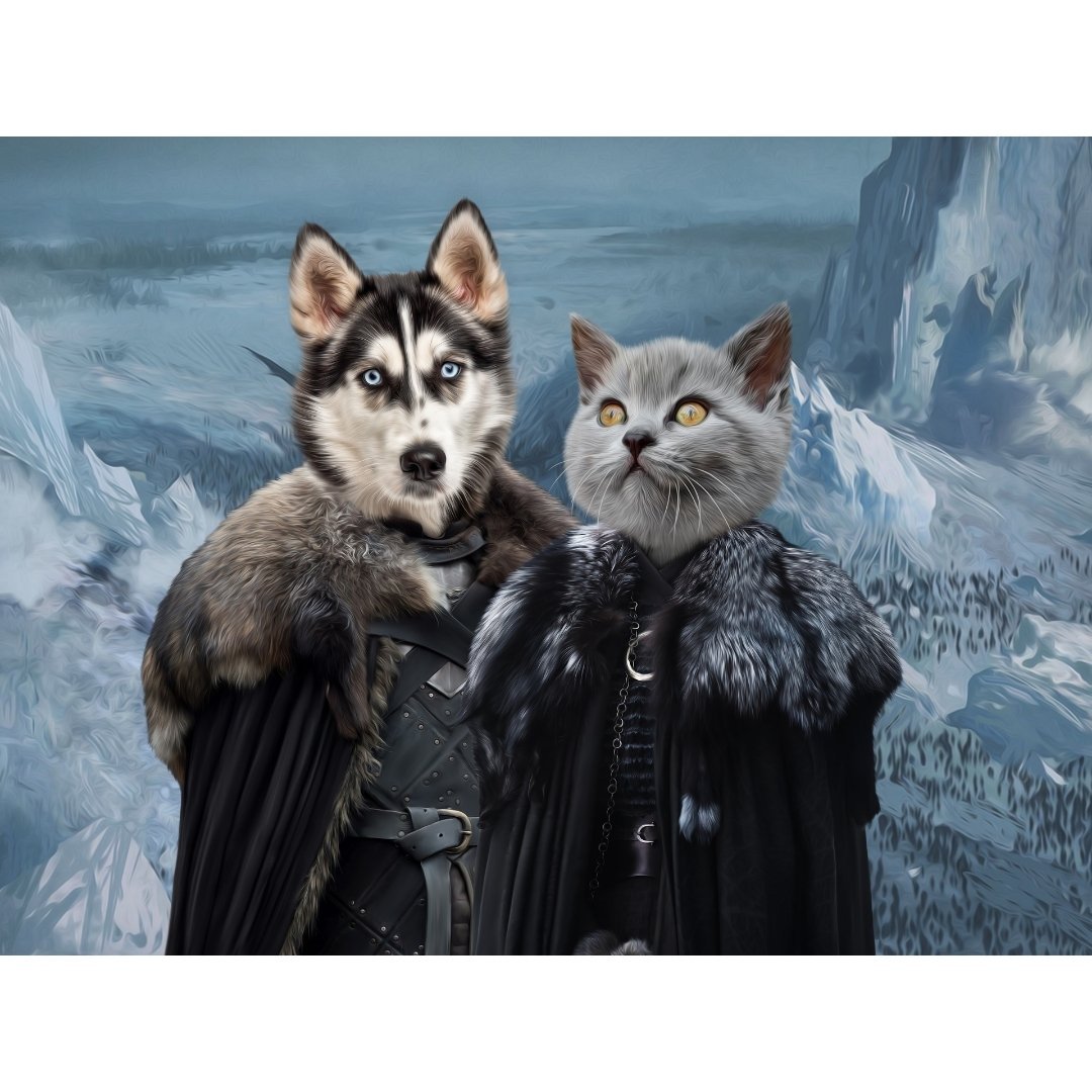 Pet Portraits | Fantasy Rulers: Custom Digital Download Pet Portrait | Paw & Glory