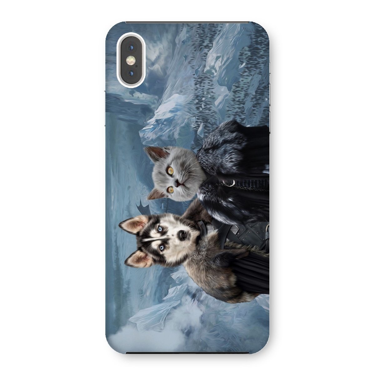 The Rulers (GOT Inspired): Custom Pet Phone Case - Paw & Glory - Dog Portraits - Pet Portraits