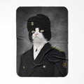 The Russian Cadet: Custom Pet Blanket