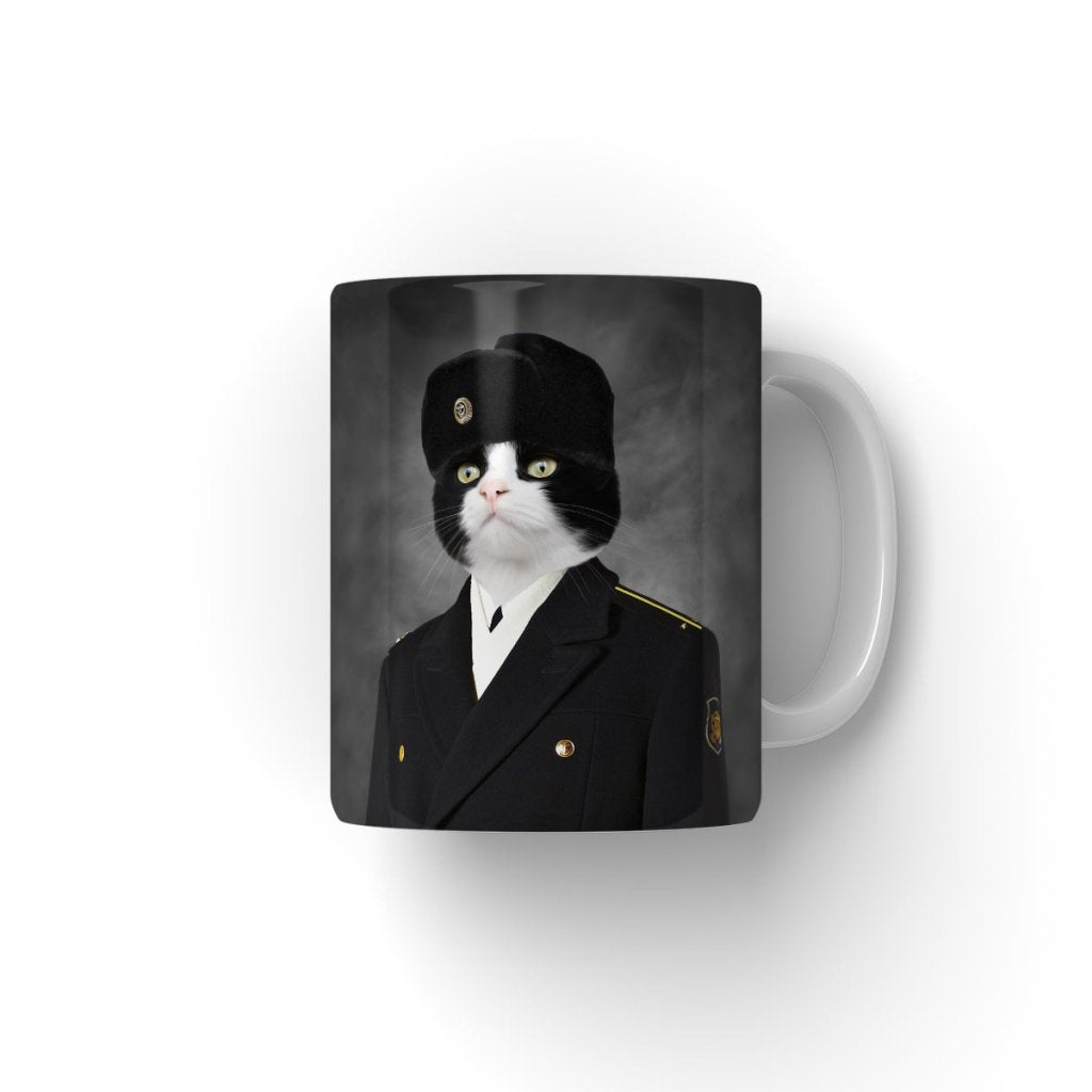 Pet Portraits | The Russian Cadet: Custom Pet Coffee Mug | Paw & Glory