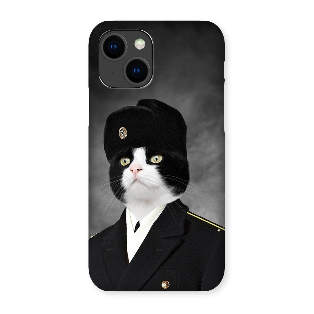 Pet Portraits | The Russian Cadet: Custom Pet Phone Case | Paw & Glory