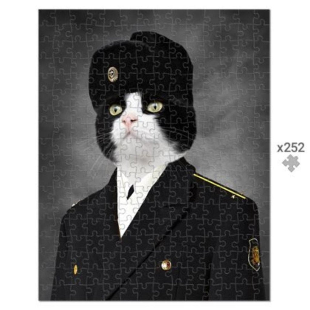 Pet Portraits | The Russian Cadet: Custom Pet Puzzle | Paw & Glory