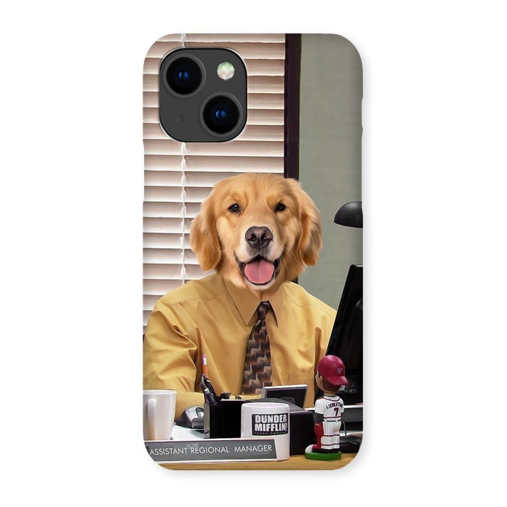 Office Temp Custom Pet Phone Case | Custom Pet Artwork | Paw & Glory