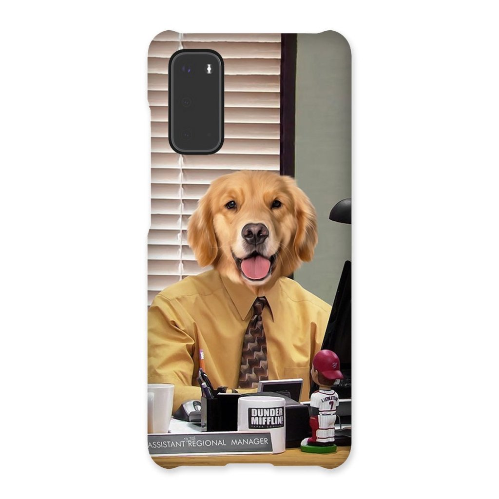 The Ryan (The Office USA Inspired): Custom Pet Phone Case - Paw & Glory - Dog Portraits - Pet Portraits
