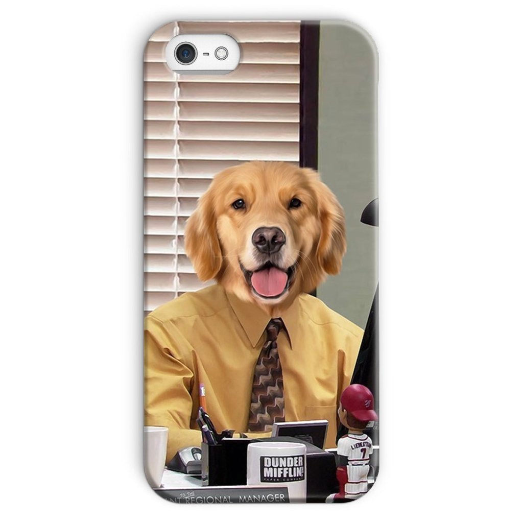 The Ryan (The Office USA Inspired): Custom Pet Phone Case - Paw & Glory - Dog Portraits - Pet Portraits