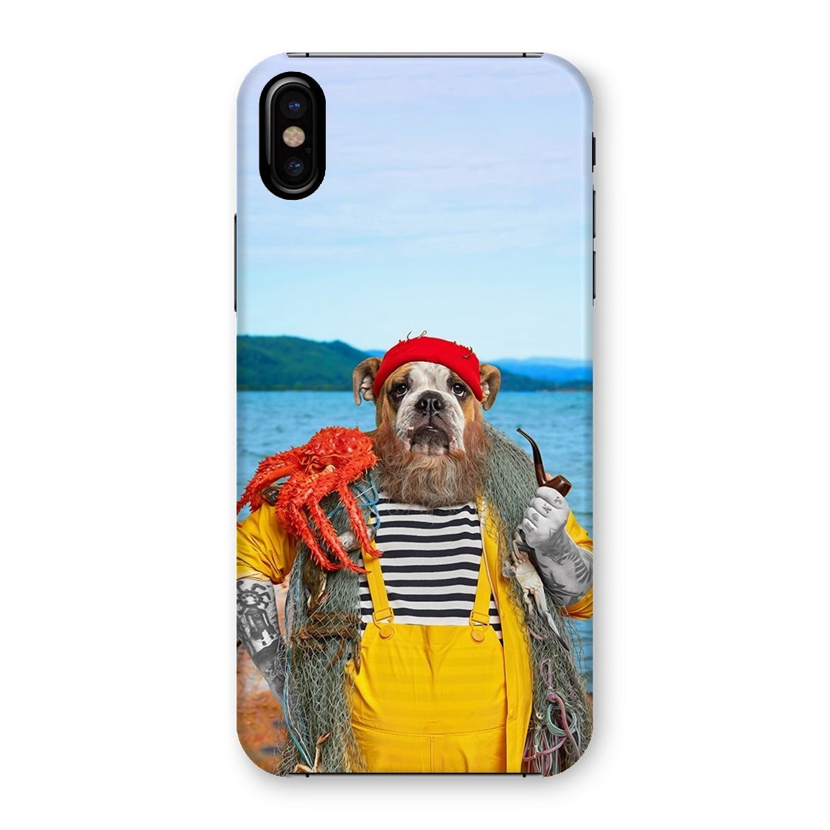 Pet Portraits | The Sailor: Custom Pet Phone Case | Paw & Glory