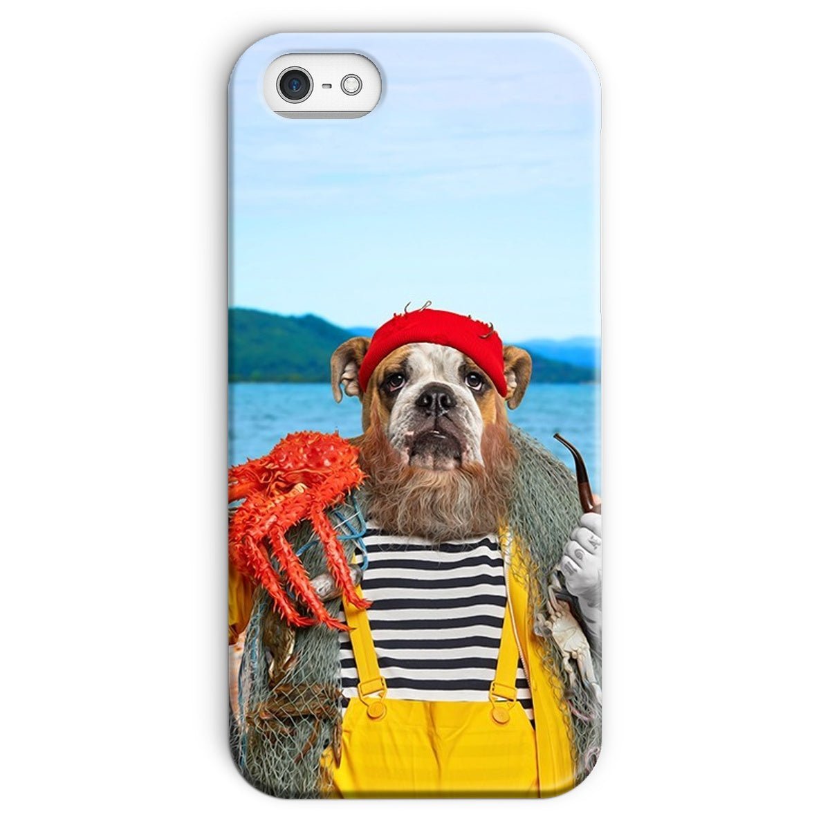 Pet Portraits | The Sailor: Custom Pet Phone Case | Paw & Glory