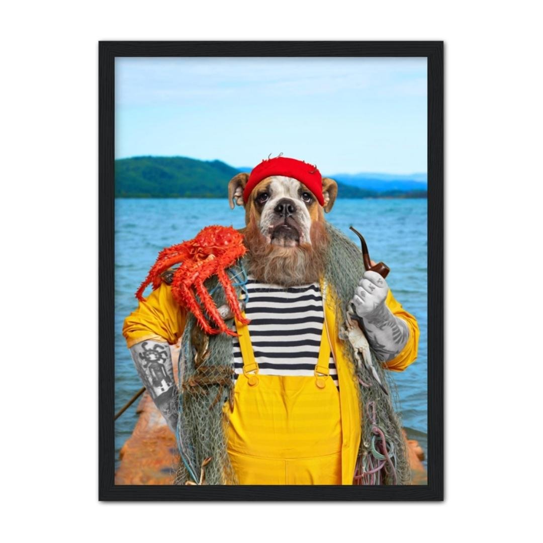 Pet Portraits | The Sailor: Custom Pet Portrait | Paw & Glory