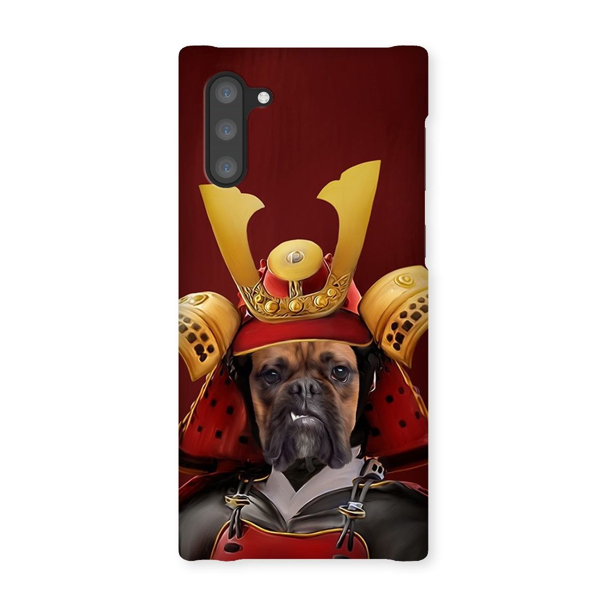 The Samurai: Custom Pet Phone Case - Paw & Glory - Dog Portraits - Pet Portraits
