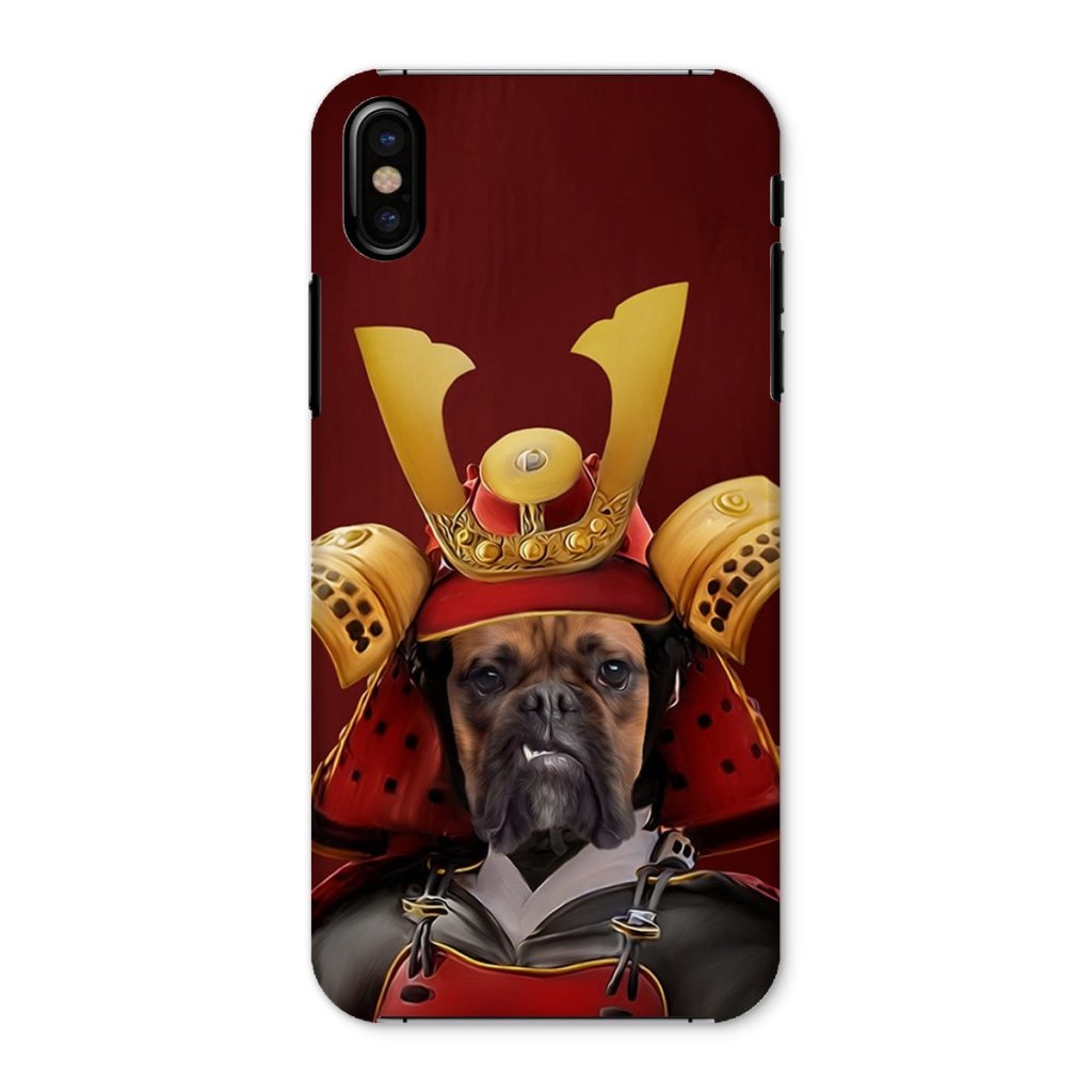 The Samurai: Custom Pet Phone Case - Paw & Glory - Dog Portraits - Pet Portraits