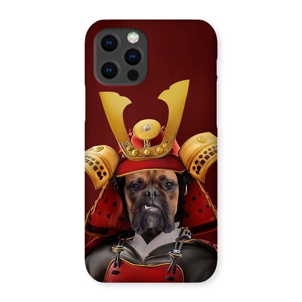 The Samurai: Custom Pet Phone Case - Paw & Glory - Dog Portraits - Pet Portraits