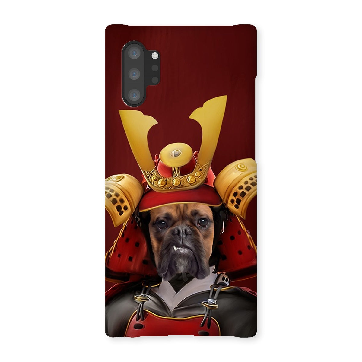 The Samurai: Custom Pet Phone Case - Paw & Glory - Dog Portraits - Pet Portraits