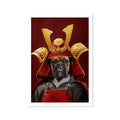 The Samurai: Custom Pet Poster